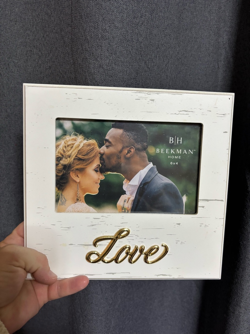 “Love” Beekman Home 6x4 (NWT)
